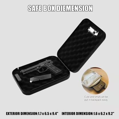 Fingerprint Valuables/ Firearms Portable Safe