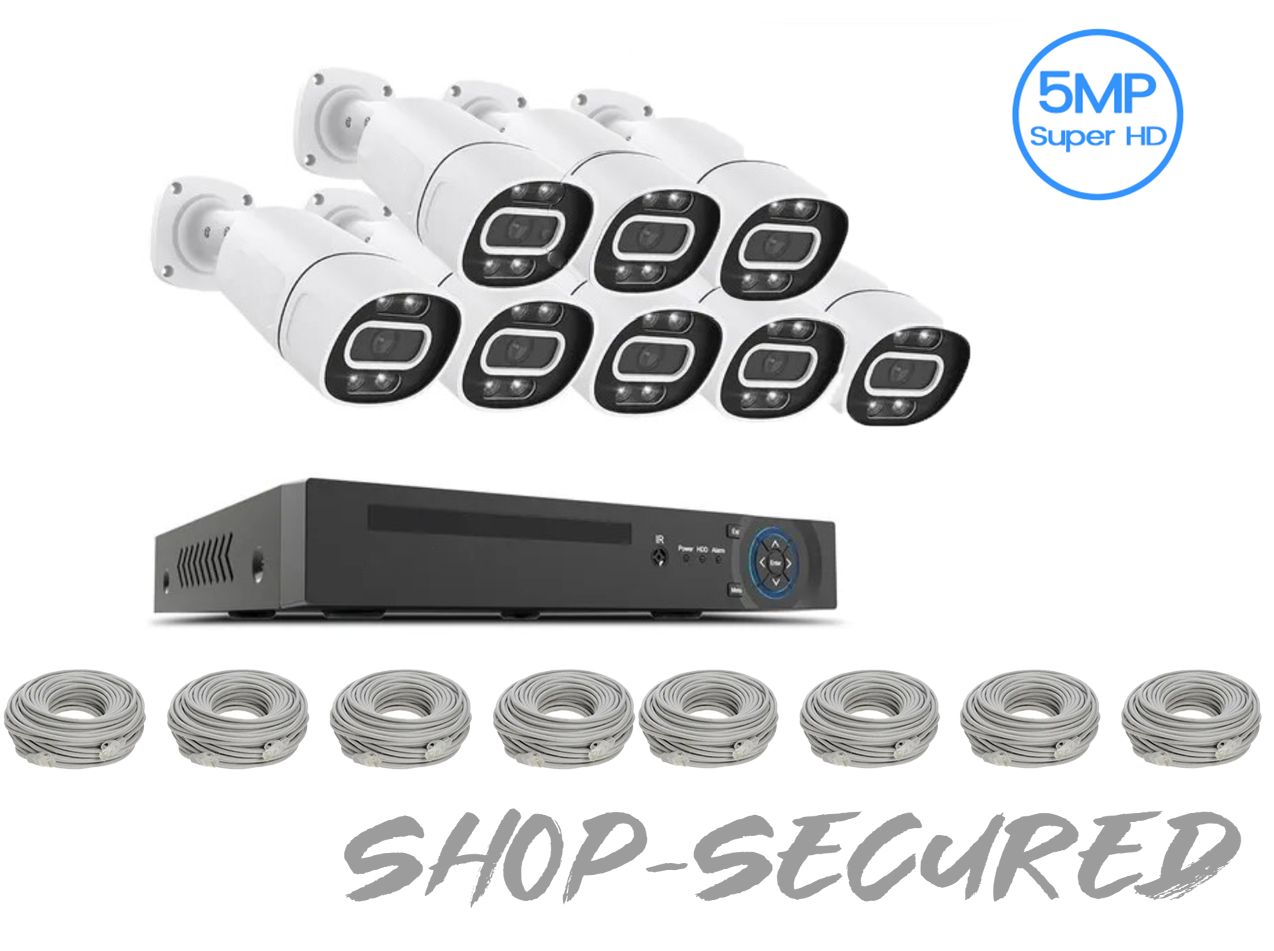 FHD IP Security Surveillance System